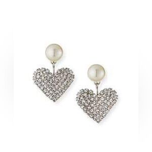 Jennifer Behr Valentine Earrings in Crystal